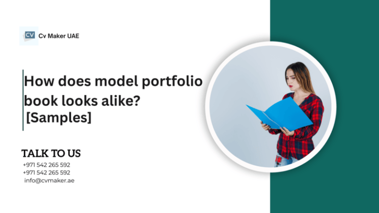 How does model portfolio book looks alike? [samples]