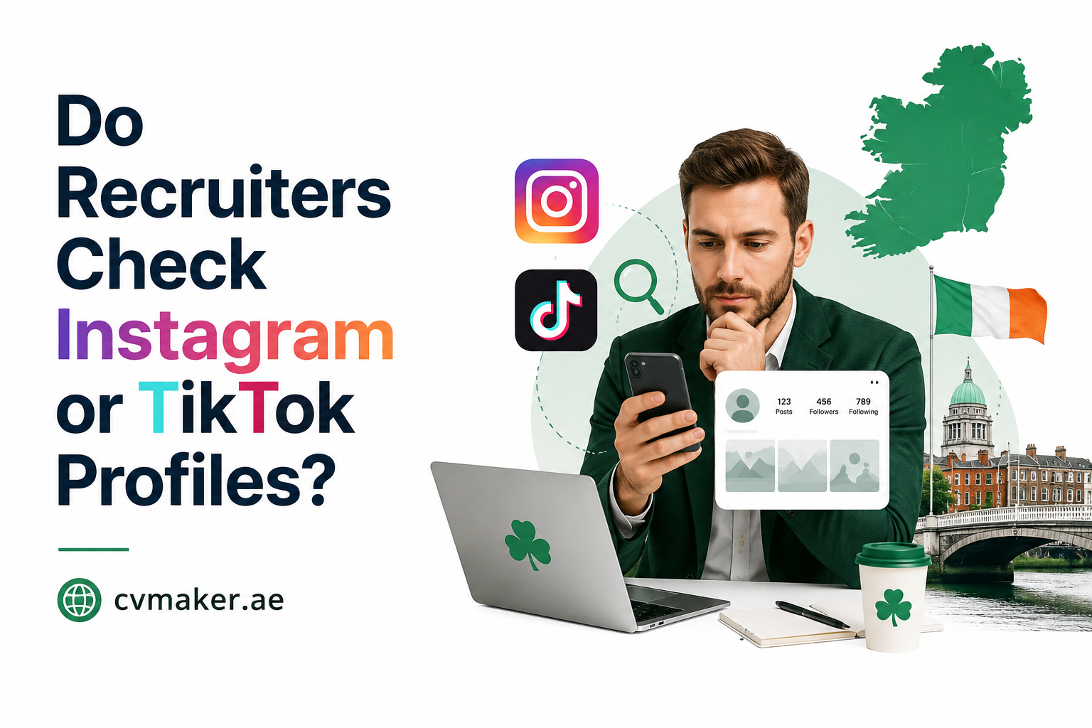 Do Recruiters Check Instagram or TikTok Profiles?