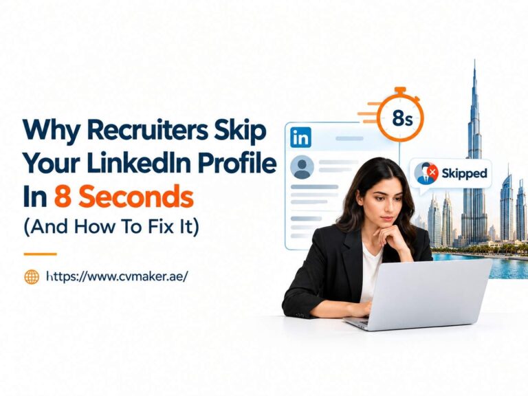 Why Recruiters Skip Your LinkedIn Profile In 8 Seconds (And How To Fix It)
